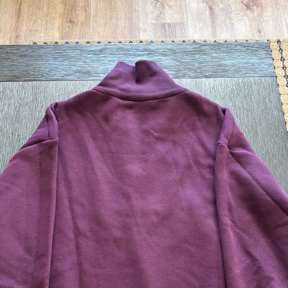 ICozy Karma 1/2 Zip Sweatshirt Plum NWOT Size Medium - Picture 9 of 11